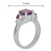 Genuine Amethysts and Topazes